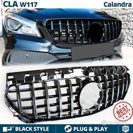 CALANDRA per MERCEDES CLA W117 Griglia Nera AMG