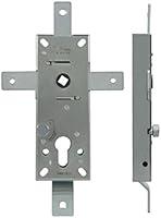 Serratura corazzabile multipunto porta basculante