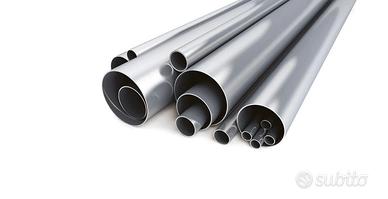 tubi acciaio zincato varie misure