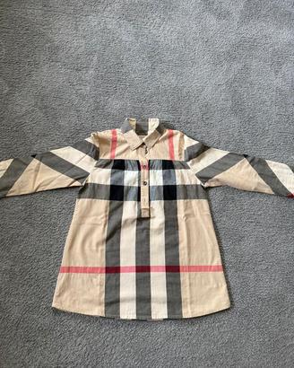 camicia burberry tg 8 anni