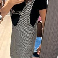 Vestito bianco e nero