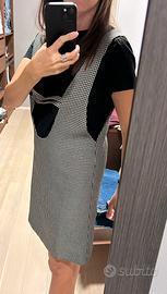 Vestito bianco e nero