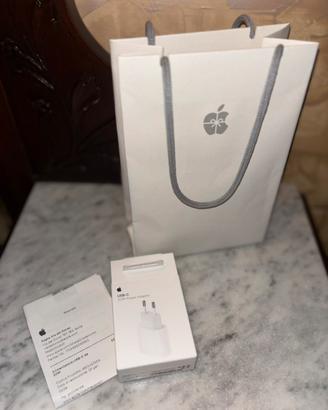 Alimentatore Apple MU7V2ZM/A 18V  USB‑C - Bianco