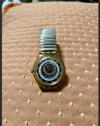 RICERCATOorologioSWATCH"SertiMYSTERIEUX"GOLDvintag