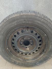 ruota con cerchio