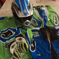 tuta completa motocross 