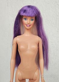 Barbie Jam 'n Glam anni 2000 generation face viola
