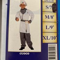 Costume/vestito carnevale Veneziano Cuoco/chef