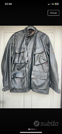 Belstaff giacca pelle nera