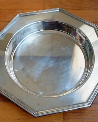 Vassoio OLRI, argentato, silver plated, vintage