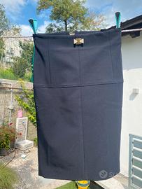 Gonna blu scuro Elisabetta Franchi taglia I 40