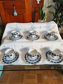 Servizio da thè in fine porcellana 