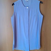 Sottogiacca di seta color lilla taglia 42/44