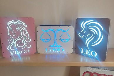 lampada led zodiaco