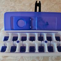Tupperware - Stampo ghiaccio 14 cubetti - viola