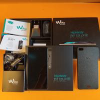 Wiko Highway Pure nero caricabatterie cavo auricol