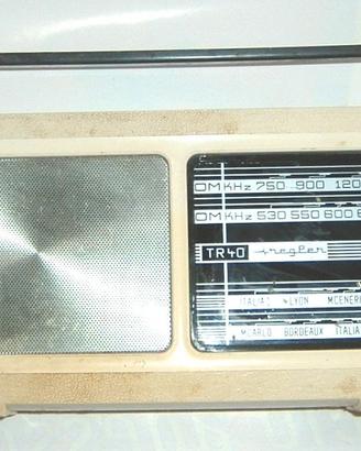 RADIO TR40 REGLER VINTAGE BIANCA ANNI '60 AM
