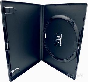 Custodia per DVD 1 Posto Nera - 100  pezzi