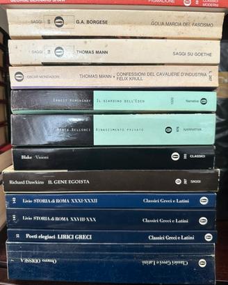 Lotto 12 Libri Classici e Saggistica- Oscar Mondad