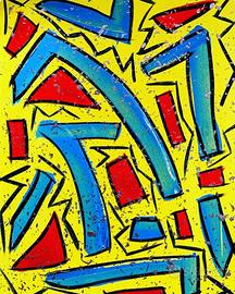 Happiness – Quadro astratto firmato NatuzzArt