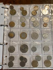 album con 330 monete 11 pagine