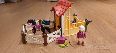 Playmobil Stalla con cavallo arabo 6934
