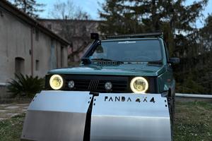 paramotore inox fiat panda 4x4 