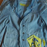 Giacca Jeans in Denim Personalizzata 100% Cotone