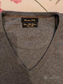 Massimo Dutti Maglione Cotton, Silk Cashmere