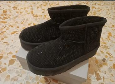 stivaletti brillantinati