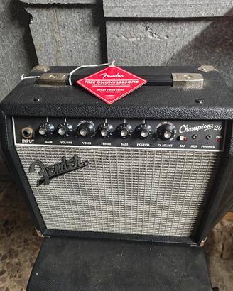 amplificatore chitarra  fender champion 20