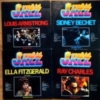 4 dischi LP 33 giri di musica Jazz