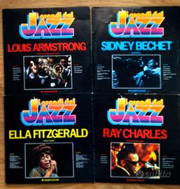 4 dischi LP 33 giri di musica Jazz