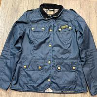 Giacca barbour donna vintage international blu