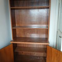 libreria in legno anni 70