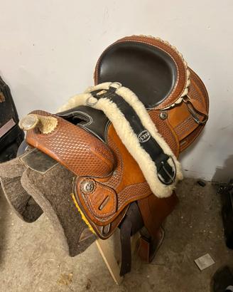 Sella Americana Denver 16"+2 sottosella