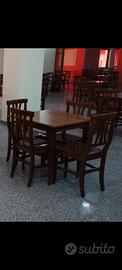 tavolo più 4 sedie 