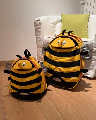 Trolley e zainetto Sammy Samsonite Ape per bambini