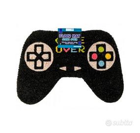 Zerbino Game Over a forma di pad in fibre di cocco