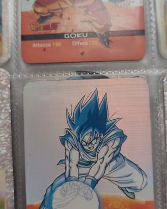carta dragonball z x2 Goku onda energetica 