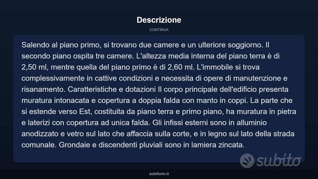 Appartamento – PG - Altro