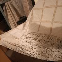 Coperta all'uncinetto in cotone