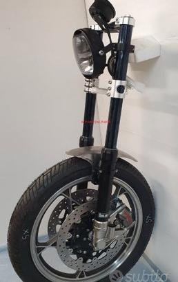 SUZUKI GS550 CAFE RACER AVANTRENO FORCELLE OHLINS