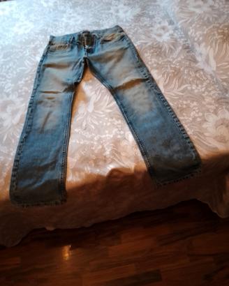 pantalone jeans taglia 50