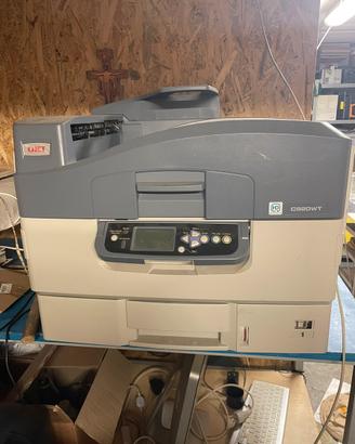 Stampante A3 oki c920wt con bianco