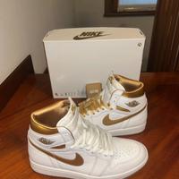 Jordan 1 retro high metallic gold