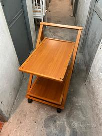 carrello bar porta vivande vintage 
