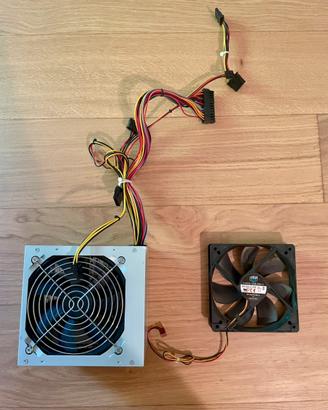 Bundle Alimentatore 520W + Ventola 120mm