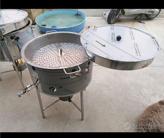 Cuocicastagne a gas - luce o a legna