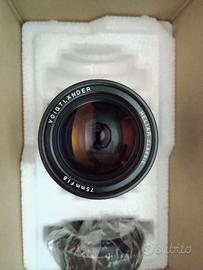 Voigtlander Heliar Classic 75 f 1.8 NUOVO Leica M